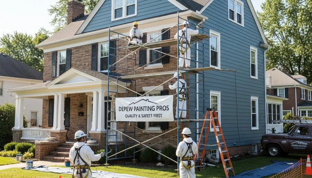 Painting contractors exterior in Buffalo, NY providing professional residential and commercial services