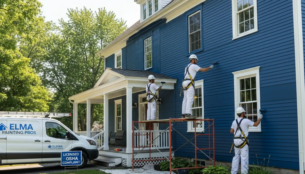 Painting contractors in Buffalo, NY providing professional interior and exterior painting services