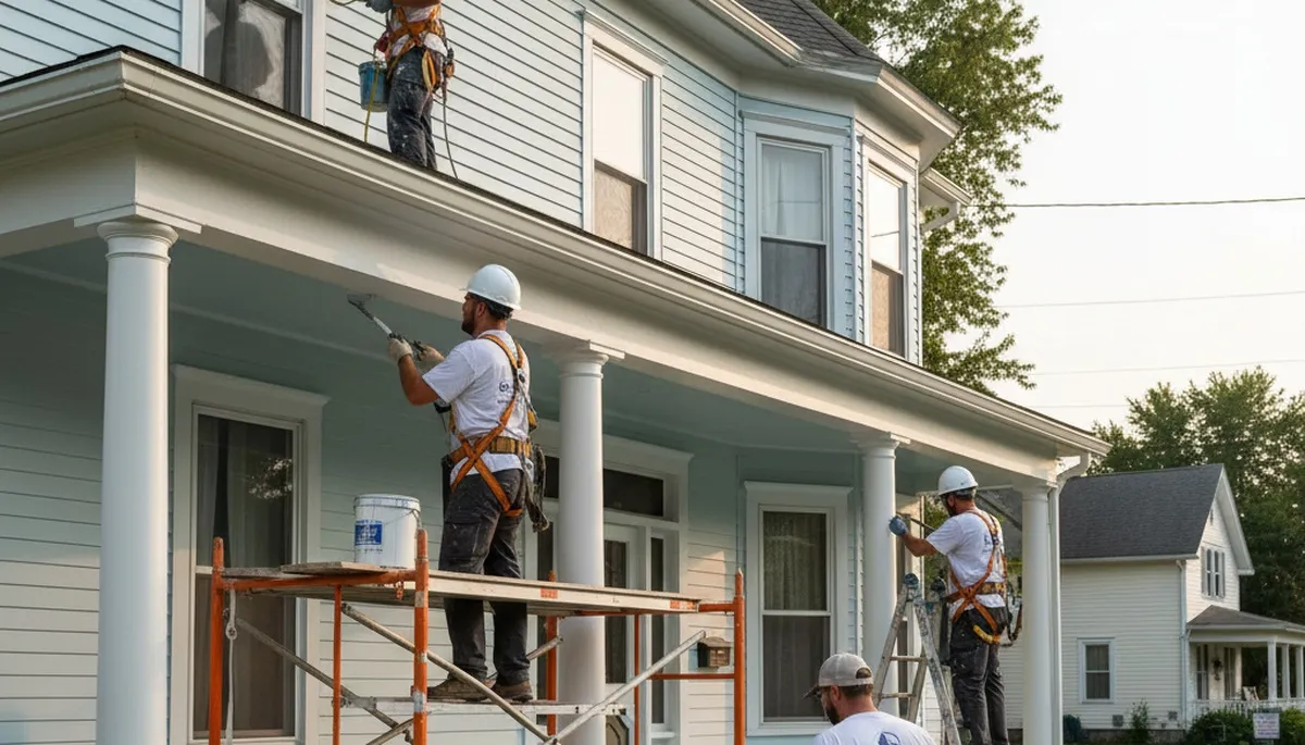 Painting contractors in Buffalo, NY providing professional interior and exterior painting services