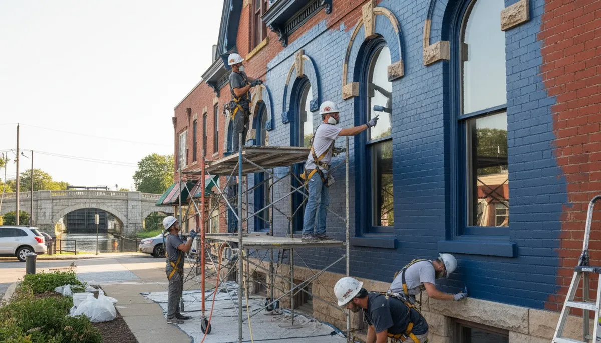 Painting contractors serving Buffalo, NY for residential and commercial interior and exterior projects