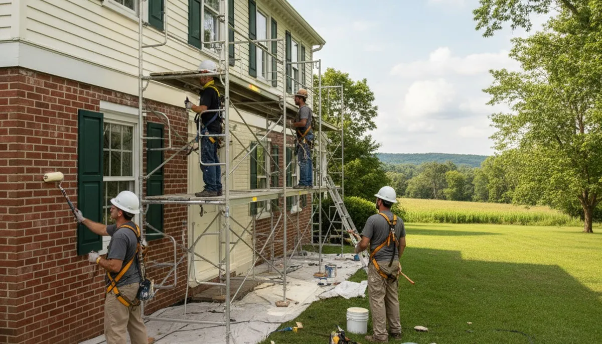 Painting contractors in Buffalo, NY providing professional interior and exterior painting services