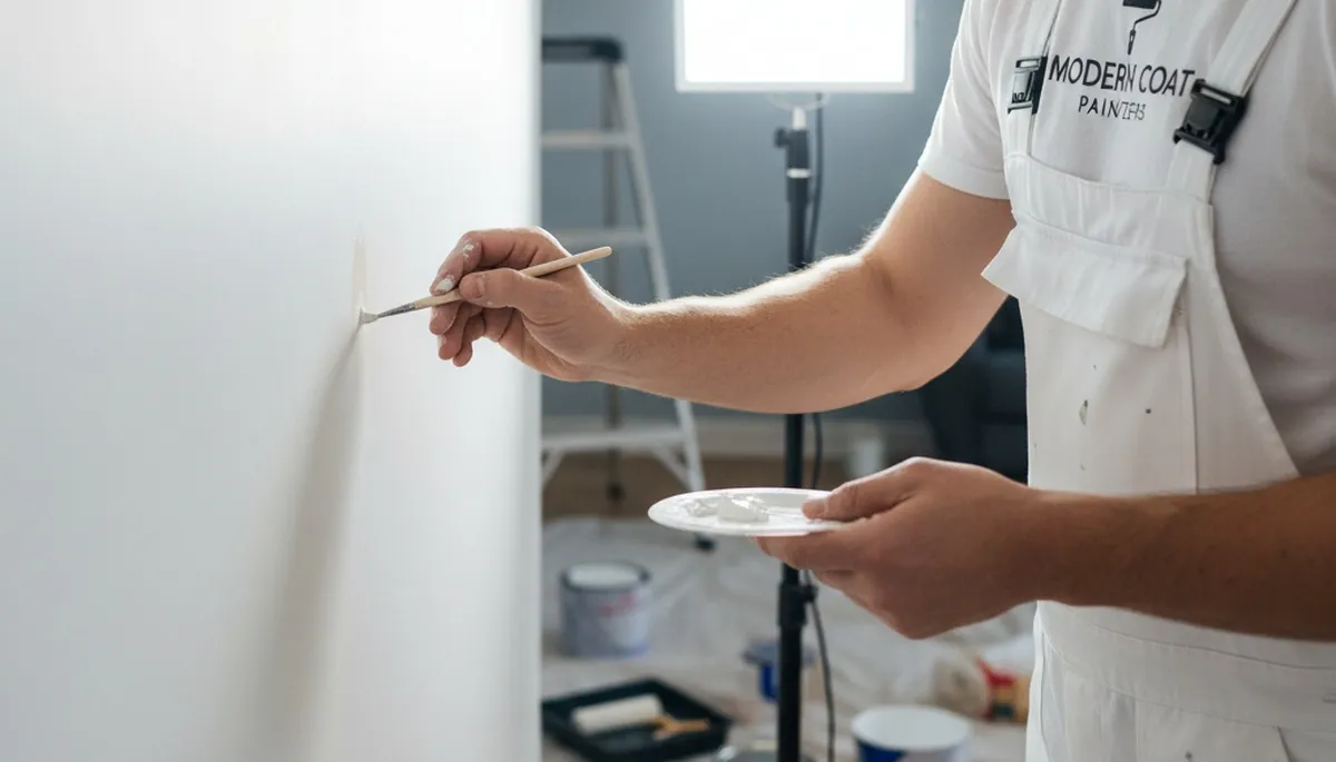 Buffalo, NY painters providing paint touch-ups for chips, fading, and worn interior or exterior walls